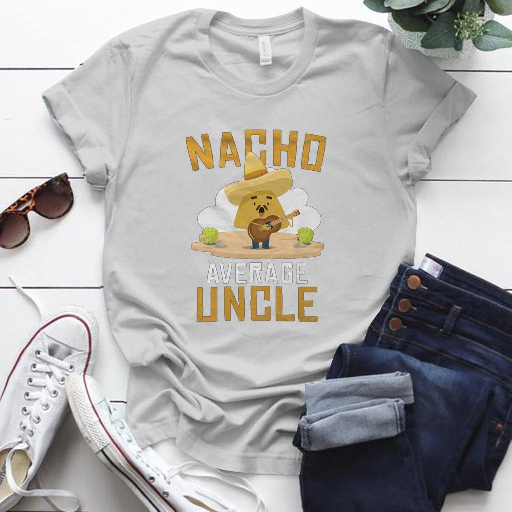 CAMISETA DE NACHO TÍO DE MANGA CORTA MEXICAN SPICY - MXbueno