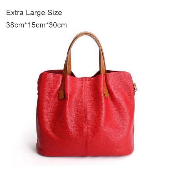 Bolso Shopper De Piel Dos En Uno