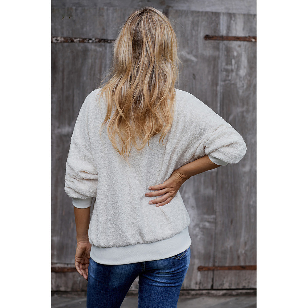 Otoño / Invierno Nuevo Estilo Suéter De Cachemira Suéter Acolchado Mujer