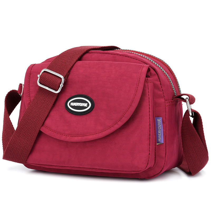 [W-Bolso] Bandolera De Mujer De Nailon Con Un Solo Hombro