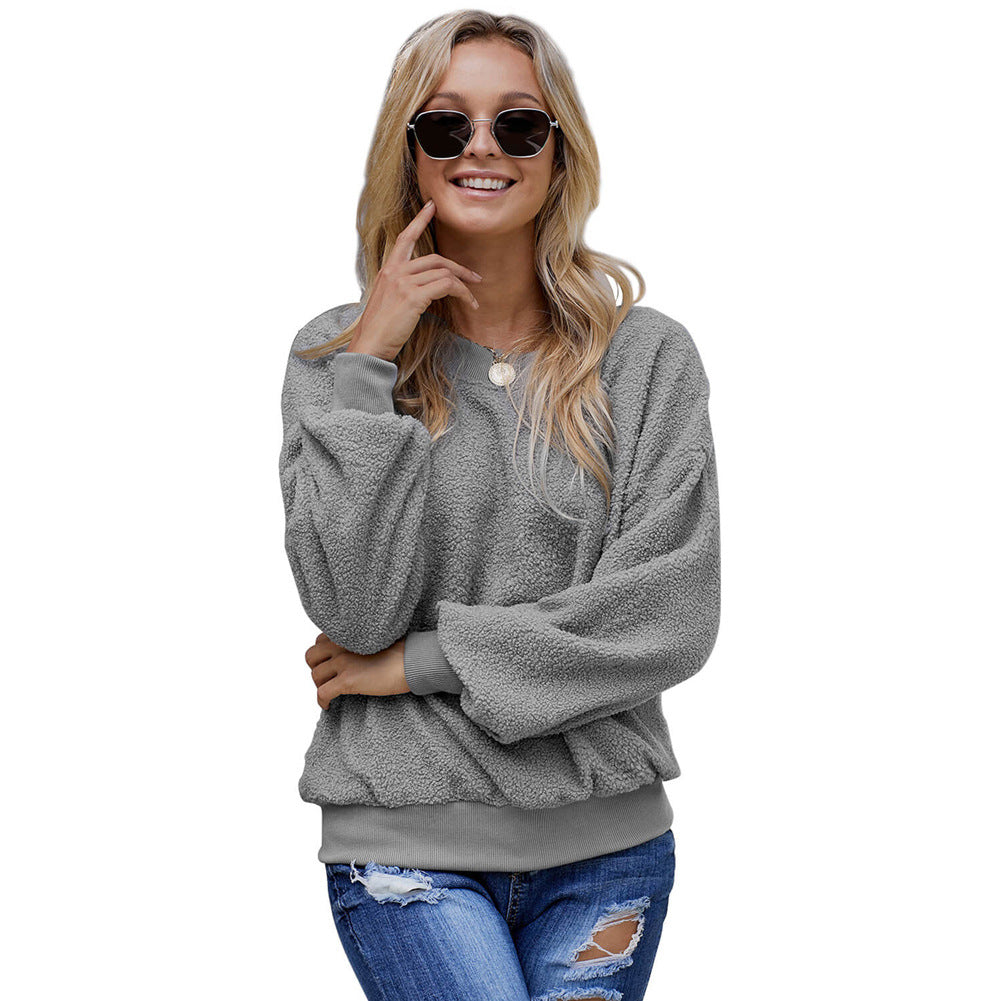 Otoño / Invierno Nuevo Estilo Suéter De Cachemira Suéter Acolchado Mujer