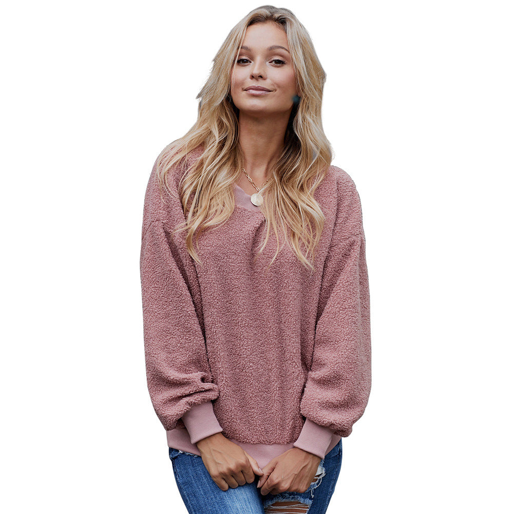 Otoño / Invierno Nuevo Estilo Suéter De Cachemira Suéter Acolchado Mujer