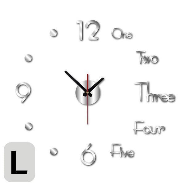 Reloj de pared digital 3D DIY