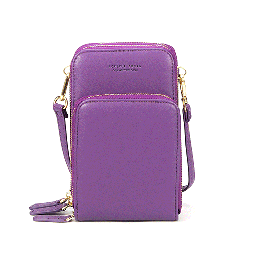 BOLSO DE MANO DE CUERO PU PARA MUJER BOLSO DE TARJETA BOLSO DE TELÉFONO BOLSO BANDOLERA - MXbueno