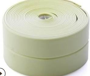 Tira de calafateo impermeable y adhesiva