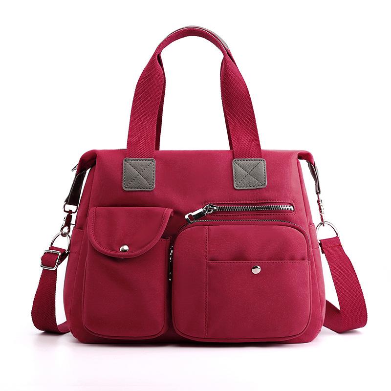 [W-Bolso] Bolsa De Viaje De Nailon De Gran Capacidad Mommy Bag