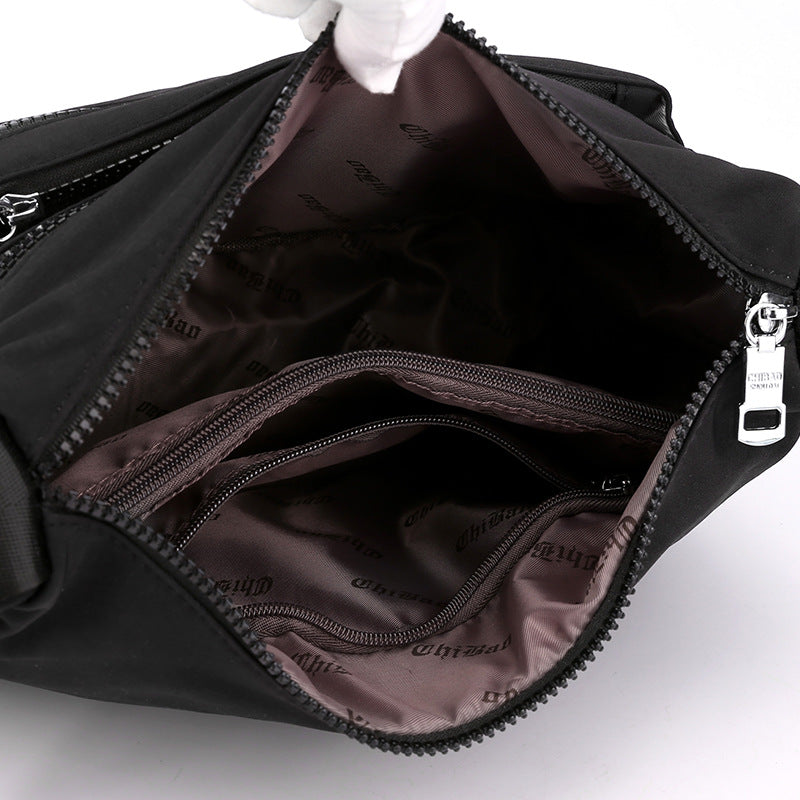 [W-Bolso] Bandolera De Hombro Con Bordado Floral Para Mujer