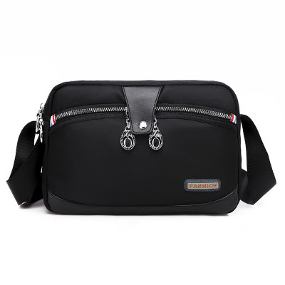 Moda de mujer impermeable nylon bolsa antirrobo multifuncional bolso