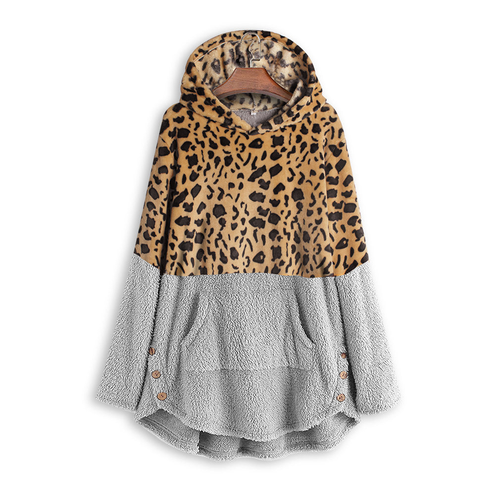 Sudadera De Manga Larga Con Estampado De Leopardo