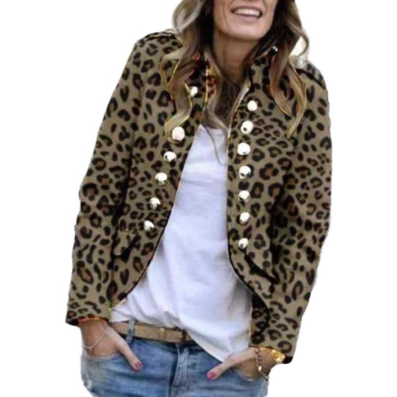 Chaqueta de lana de traje pequeño para mujer