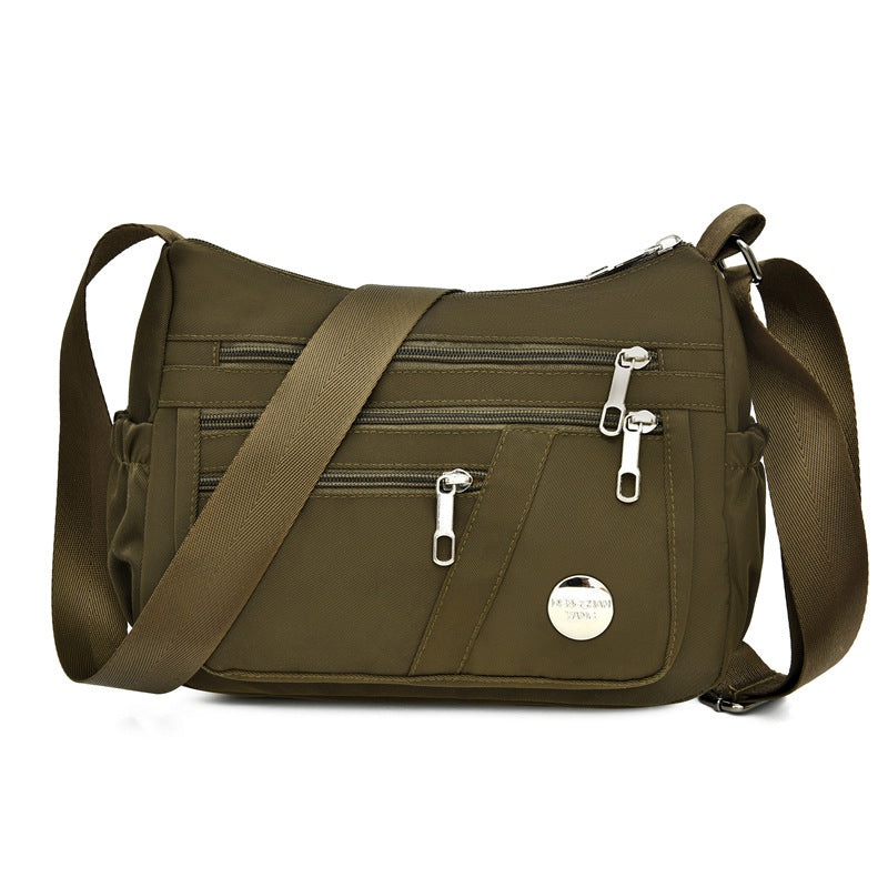 Bolso De Tela Para MujerBolso De HombroBolso De Tela De Nailon Impermeable Para Mujer