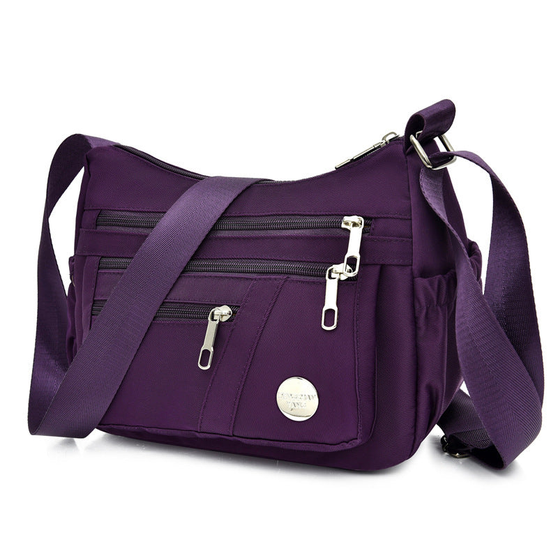 Bolso De Tela Para MujerBolso De HombroBolso De Tela De Nailon Impermeable Para Mujer