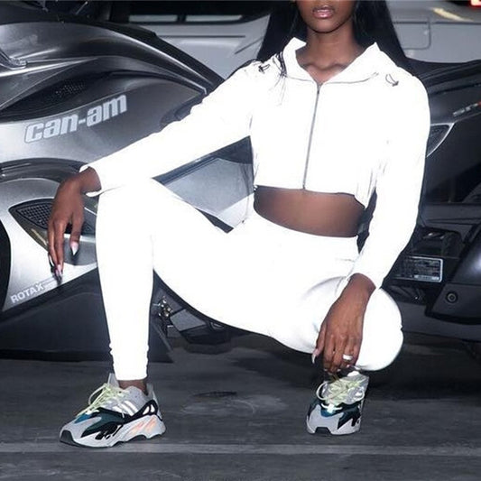 Traje Reflectante Con Costuras Con Cordón