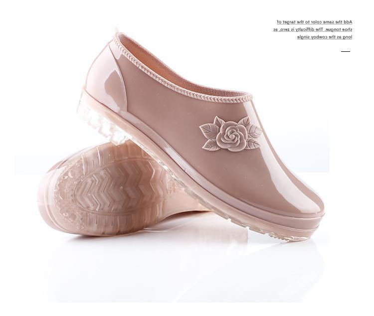 Botas de lluvia antideslizantes para mujer - MXbueno