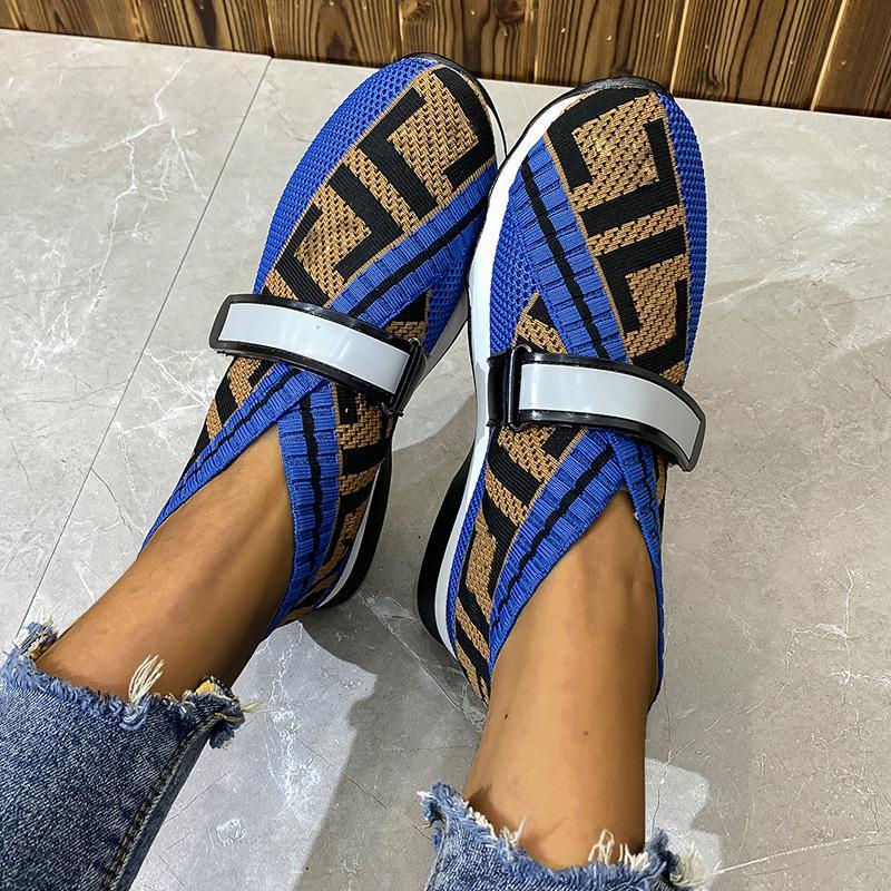 Calzado Deportivo Para Mujer, Punta Redonda, Boca Baja, Pies Planos Casuales