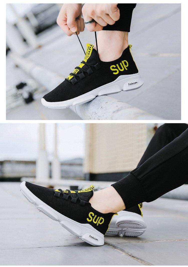 Zapatos deportivos casuales para hombre Tendencia Respirable - MXbueno