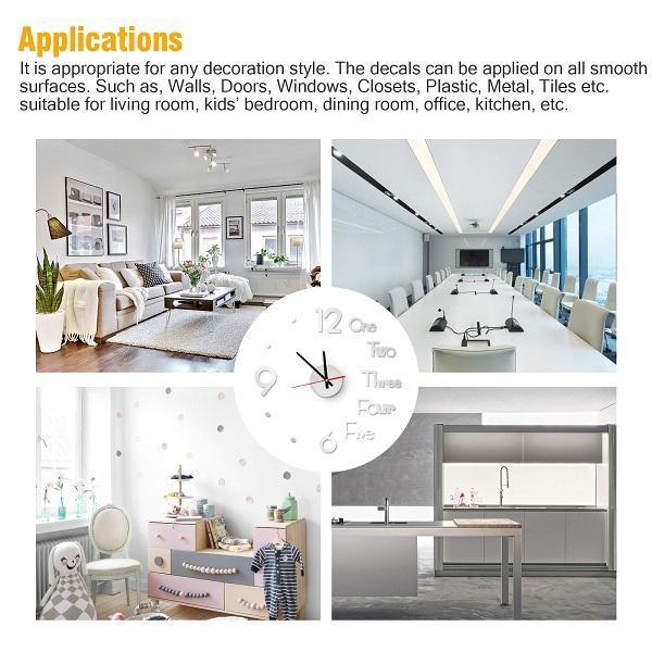 Reloj de pared digital 3D DIY