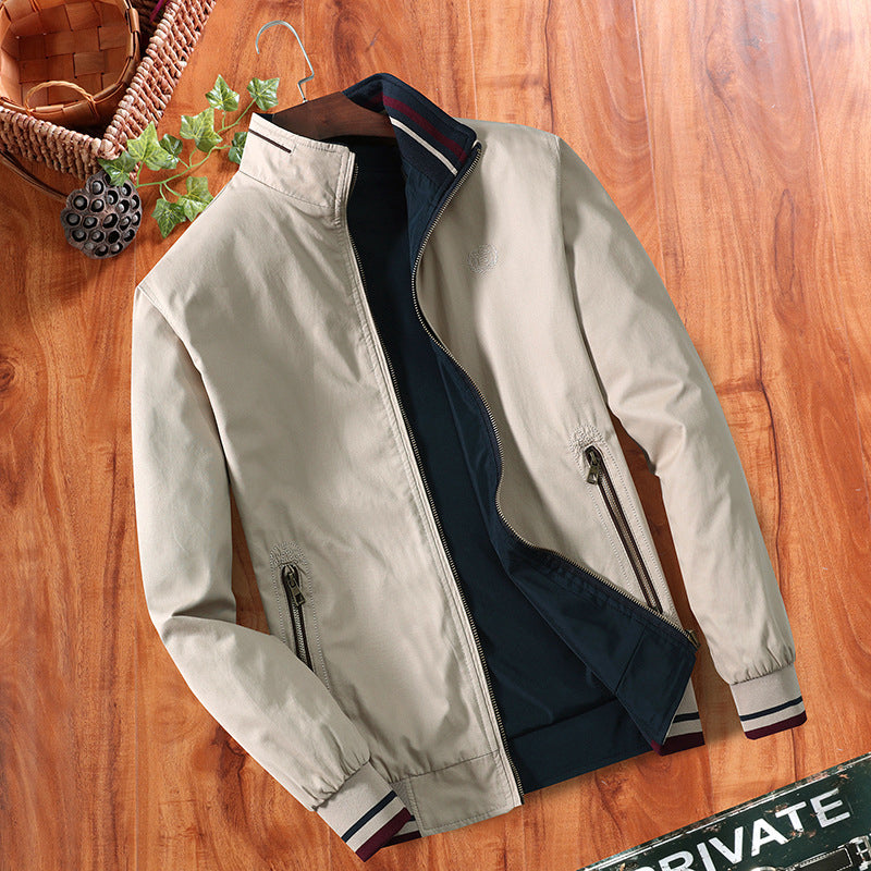 Chaqueta Casual Reversible Para Hombre