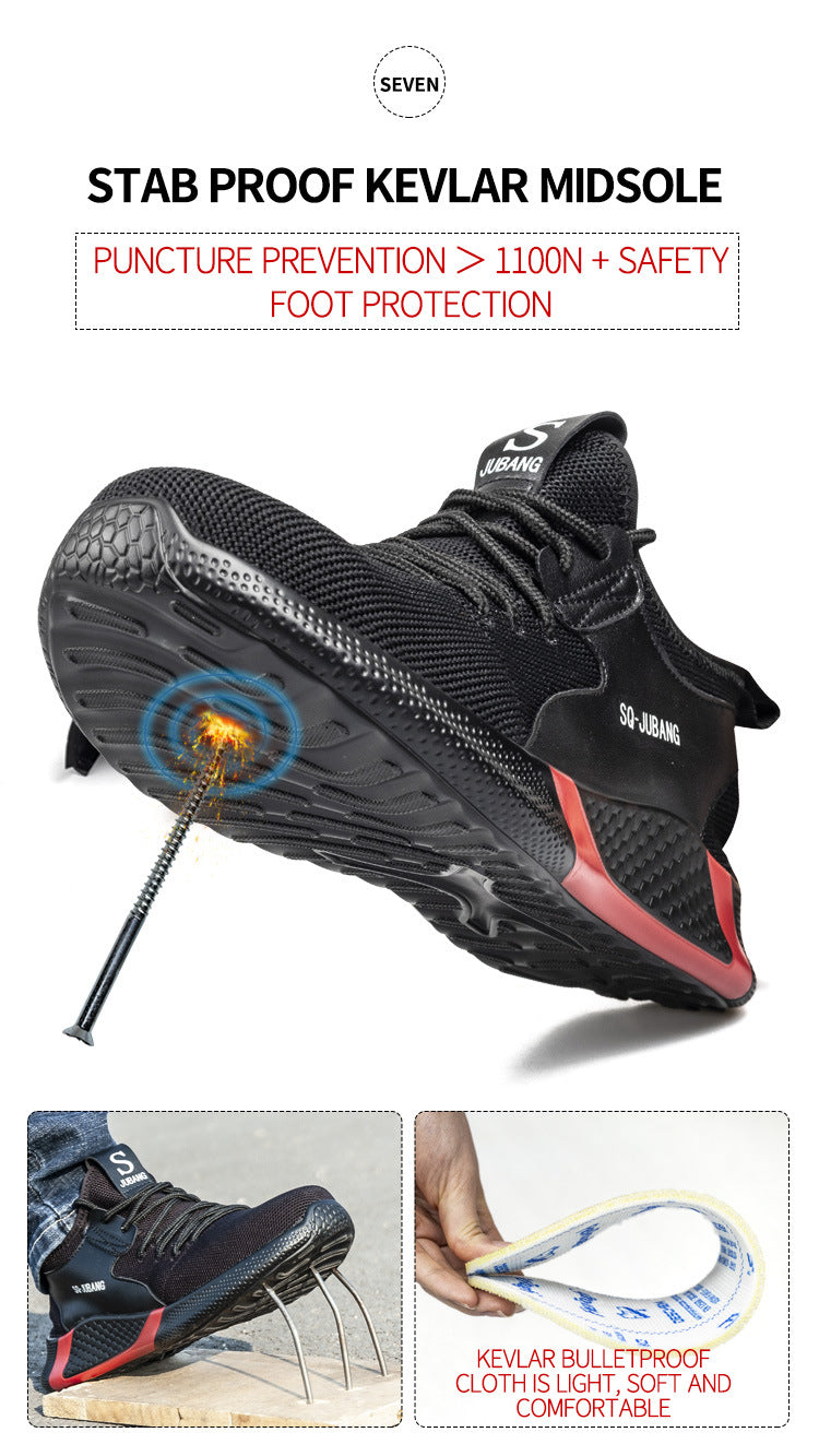 Zapatos de trabajo de protección de seguridad