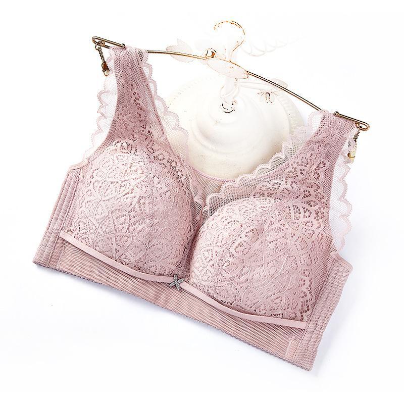 Ropa Interior De Encaje Ajustable De Gran Tamaño Sin Anillo De Acero