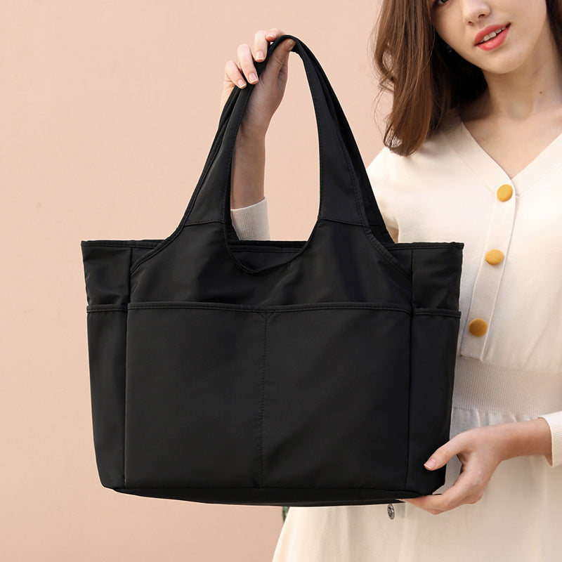 [W-Bolso] Bolso De Tela De Nailon Ligero Informal De Gran Capacidad