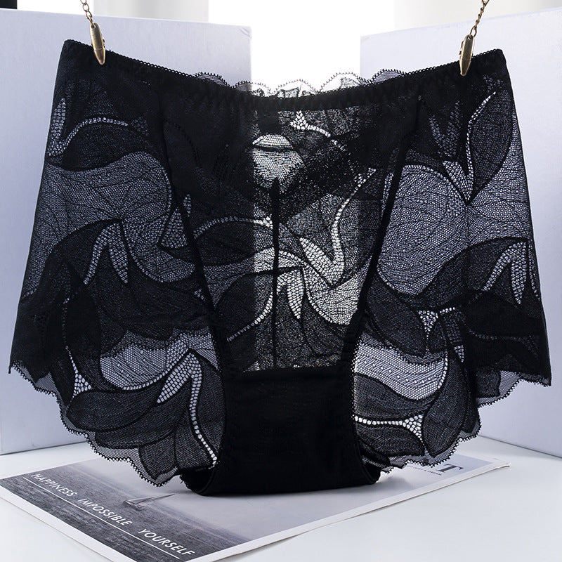 [W-Ropa Interior] Ropa Interior Hecha A Mano De Encaje De Seda Para Mujer