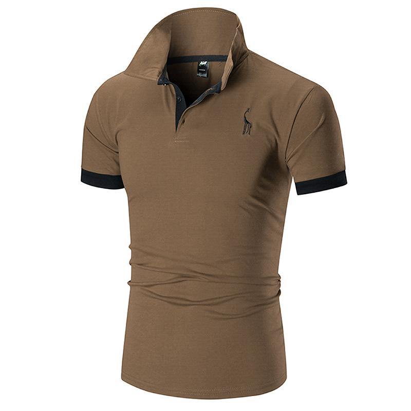 Polo de hombre manga corta de verano - MXbueno