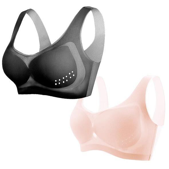 🔥 Sujetador De Seda De Hielo Ultrafino （diseñado Para Senos Más Grandes）