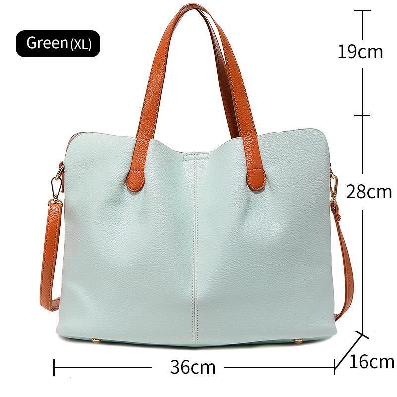 Bolso Shopper De Piel Dos En Uno