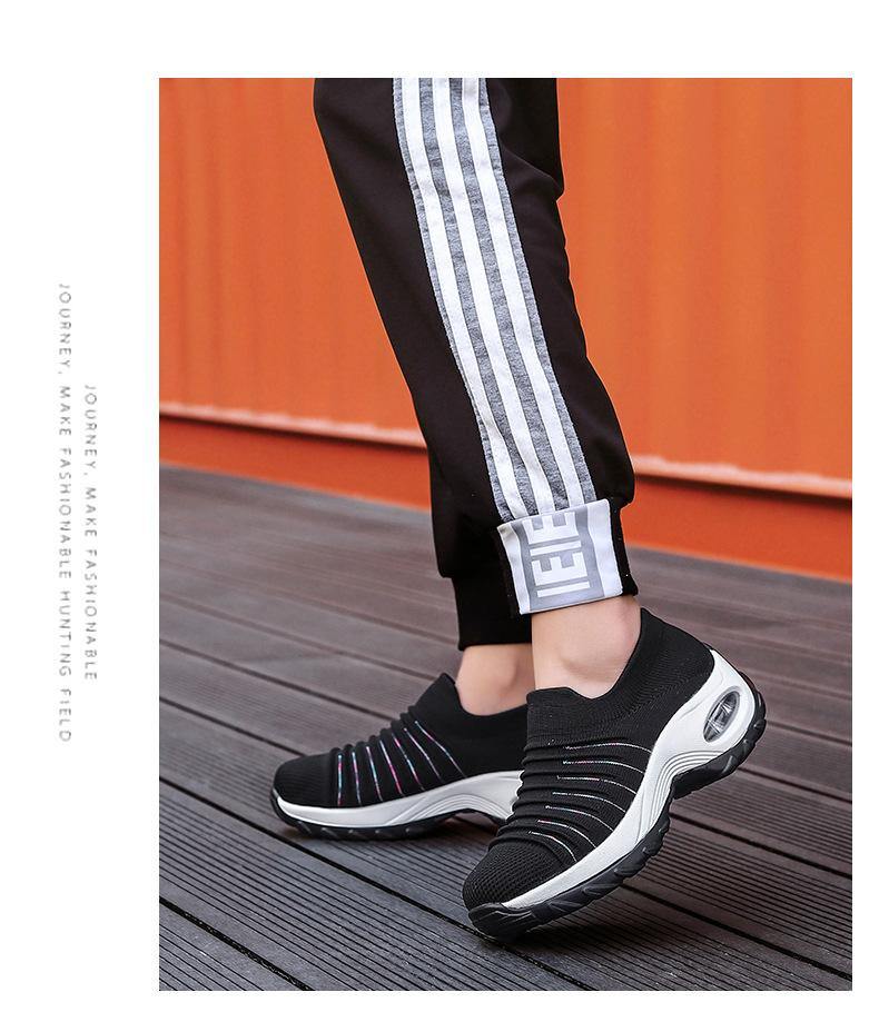 Mujer Zapatos cómodos para caminar con malla transpirable y sin cordones - MXbueno