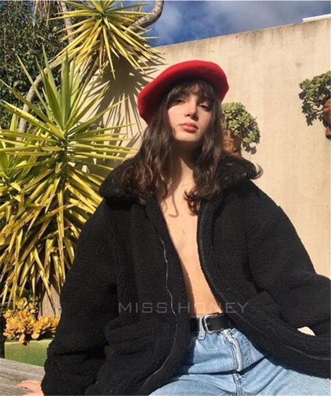 Nueva Chaqueta casual Esponjoso para mujer en este invierno - MXbueno