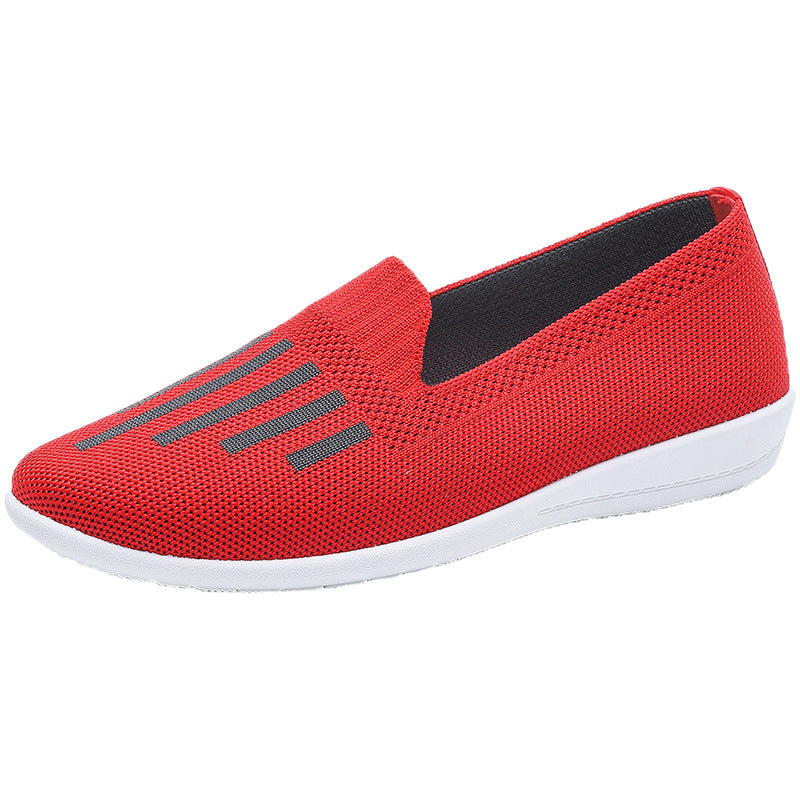 Zapatos De Mujer Ligeros Con Suela Suave Y Plana