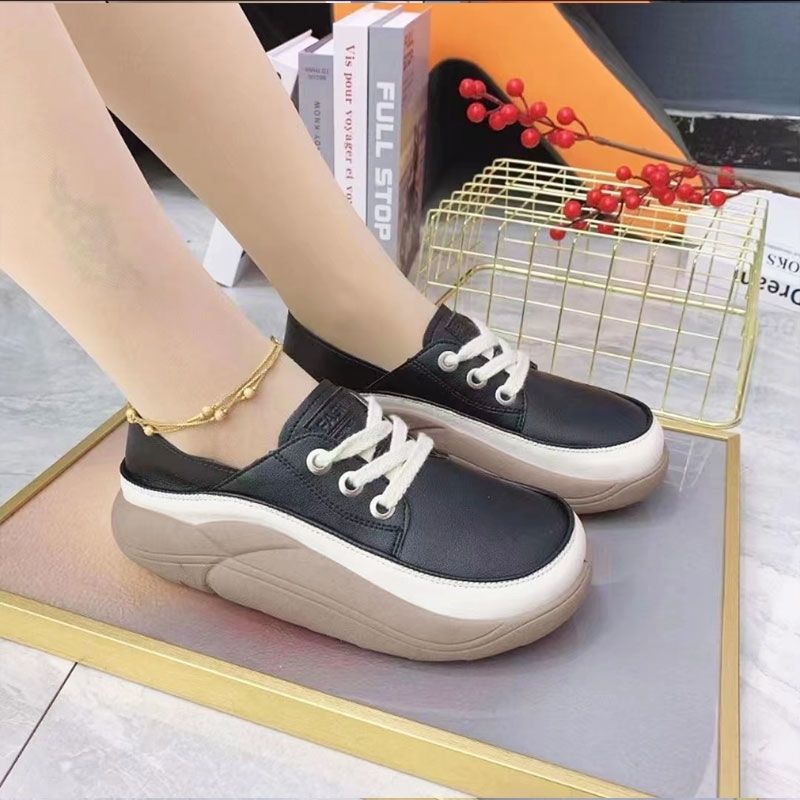 [W-Zapato] Zapatos De Ocio Cómodos Con Suela Gruesa En Primavera Y Otoño