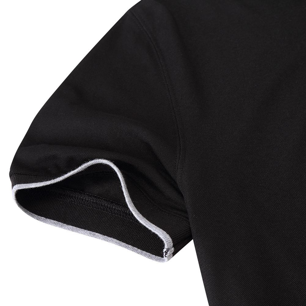 2021 playera tipo polo de alta costura para hombre con solapa