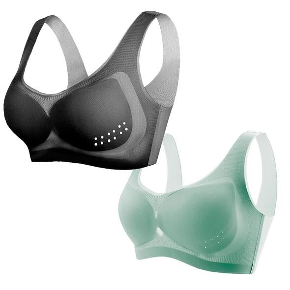 🔥 Sujetador De Seda De Hielo Ultrafino （diseñado Para Senos Más Grandes）
