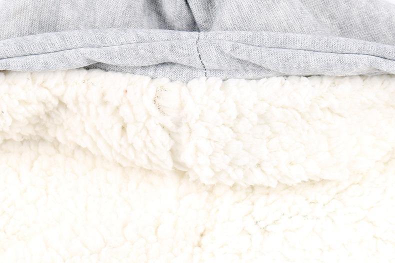 ¡GRAN OFERTA DE SÓLO ESTA SEMANA!Chaqueta de manga larga con capucha de bolsillo con hebilla de cuerno para mujer - MXbueno