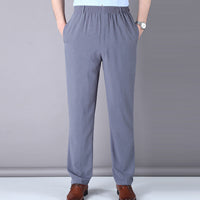 [M-Ropa] Pantalón Casual Elástico Ultrafino De Tiro Alto