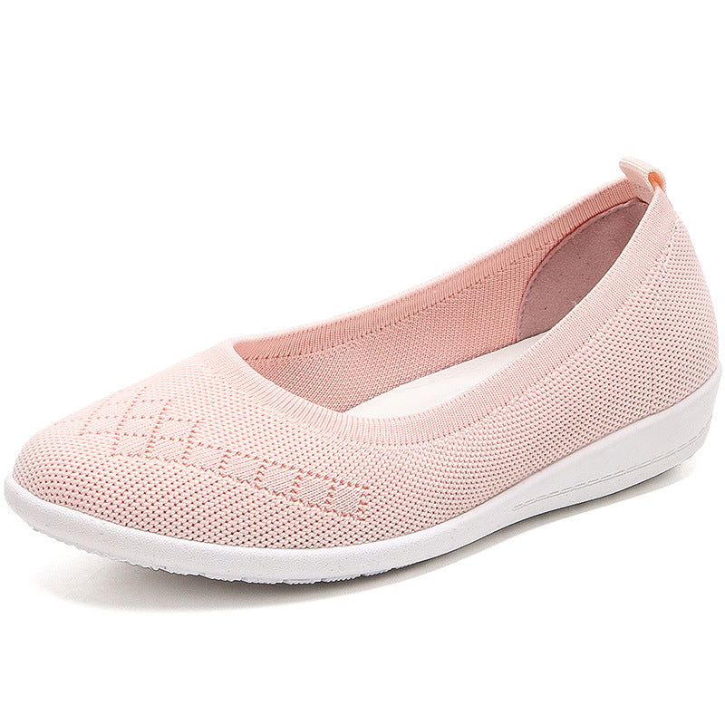 Zapatos Planos Transpirables De Moda