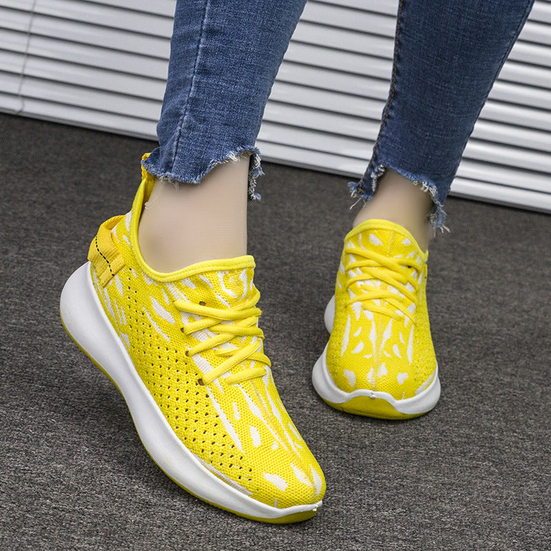 Zapatillas de deporte transpirables de moda para mujer