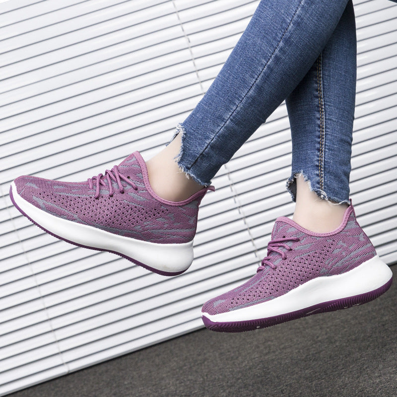 Zapatillas de deporte transpirables de moda para mujer