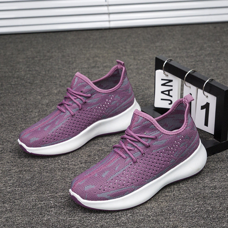 Zapatillas de deporte transpirables de moda para mujer