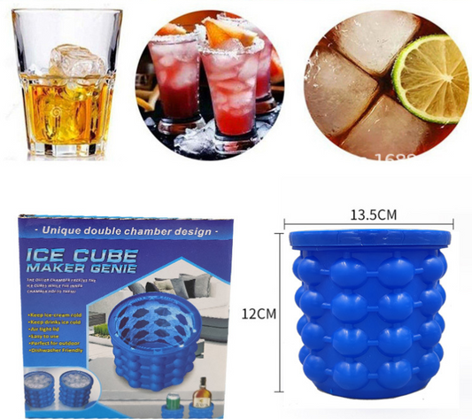 ¡Un creador de cubos de hielo que ahorra espacio!