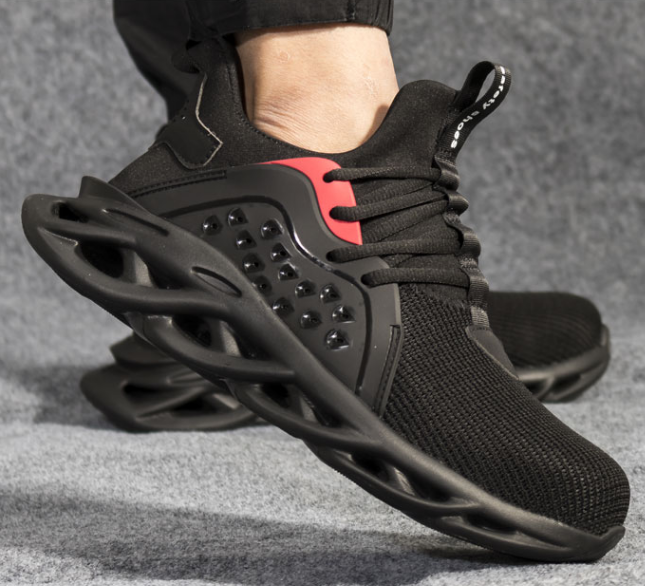 Zapatos de trabajo de seguridad ligeros transpirables