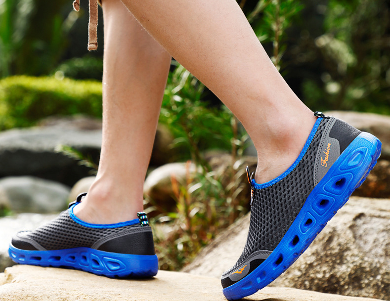 Hombres y Mujeres  Honeycomb malla de secado rápido playa zapatos de agua