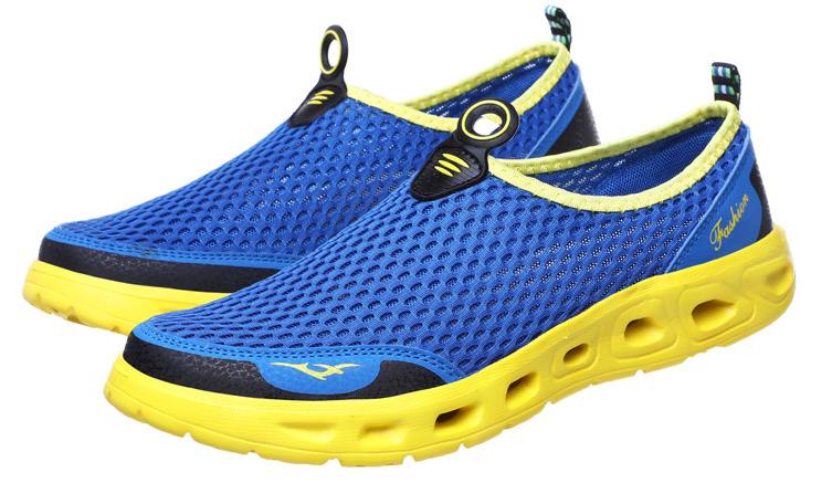 Hombres y Mujeres  Honeycomb malla de secado rápido playa zapatos de agua