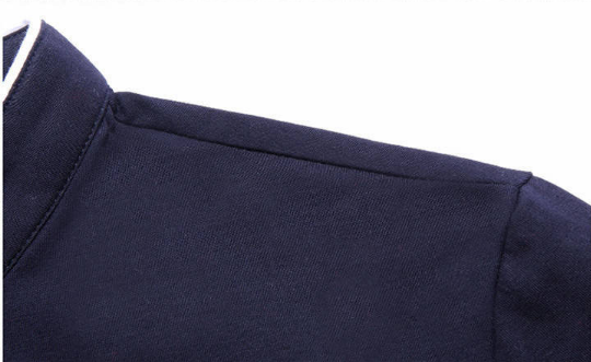 Camisa polo con cuello abotonado para hombre