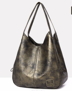 Bolso de cuero vintage para mujer - MXbueno