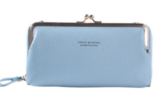 Bolsa de teléfono crossbody Kiss-lock multifuncional de gran capacidad - MXbueno