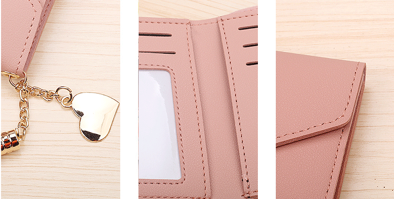 Cartera corta de mujer pequeña con alta calidad y elegante    ¡Gran oferta limitada! Comprar 2 menos 30 MXN