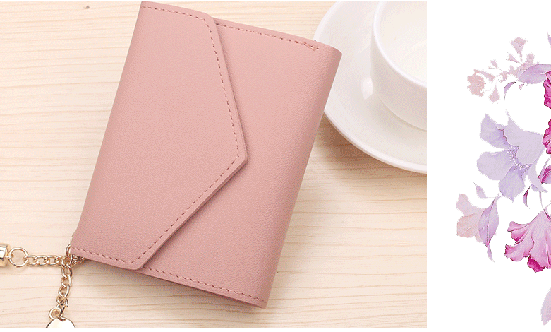 Cartera corta de mujer pequeña con alta calidad y elegante    ¡Gran oferta limitada! Comprar 2 menos 30 MXN